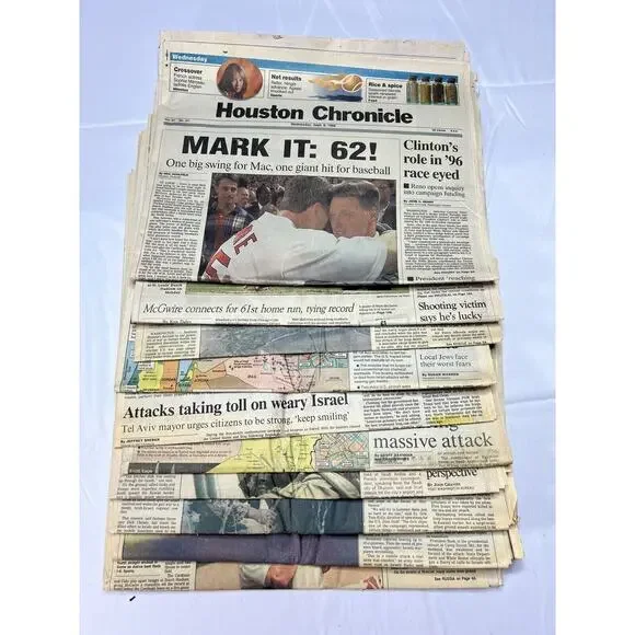 Historic Magazines And Houston Chronicle Newspapers “ Read Description” - Picture 2 of 13